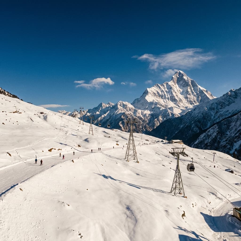 Auli Skiing Adventure
