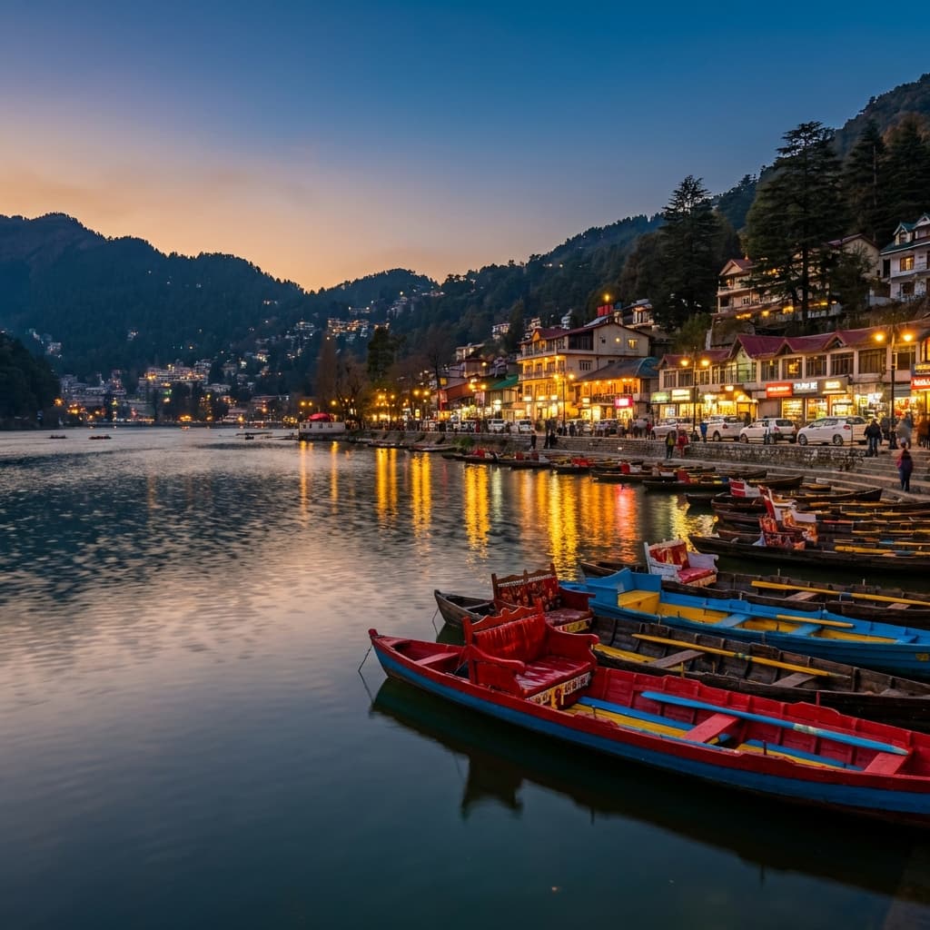 Cozy luxury stay in Mussoorie with a view of the Himalayan peaks.